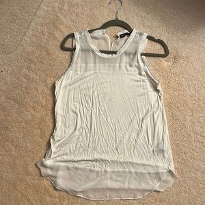 Vince Camuto white dressy tank